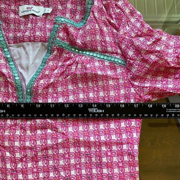 Vineyard Vines Dress 100% Silk Sz 4 Vineyard Vines - Picture 8 of 11